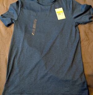 Nike Men's Blue Short Sleeve Performance Tee